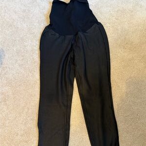 Jessica Simpson Women's Black Maternity Leggings